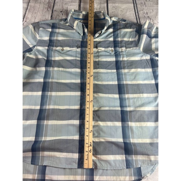 Patagonia Button Down Blue Mens XL Shirt - Picture 4 of 5